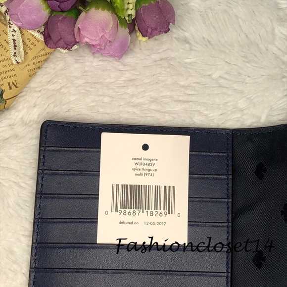 kate spade Bags Nwt Kate Spade Camel Passport Holder Wallet Poshmark